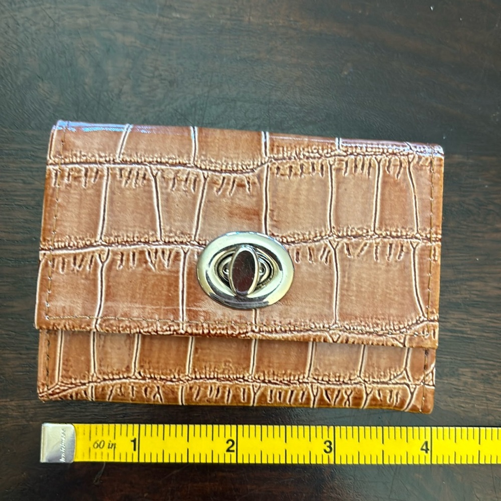 Embossed wallet